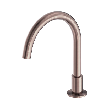 Kara Hob Mount Bath Spout Only G1/2 Female Inlet Brushed Bronze