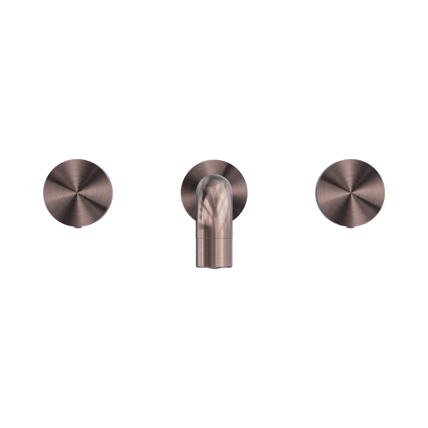 Kara Wall Basin Set 180mm Brushed Bronze