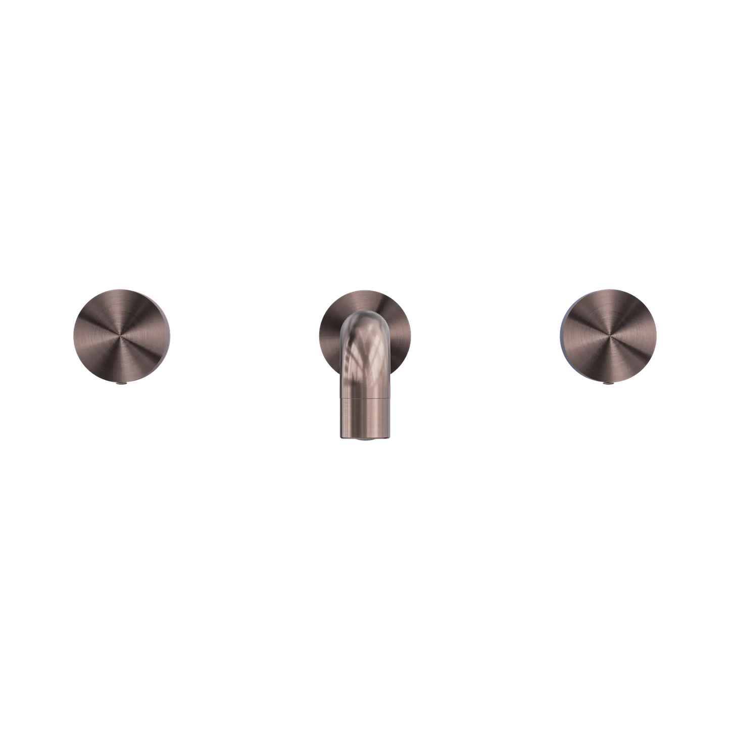Kara Wall Basin Set 215mm Brushed Bronze