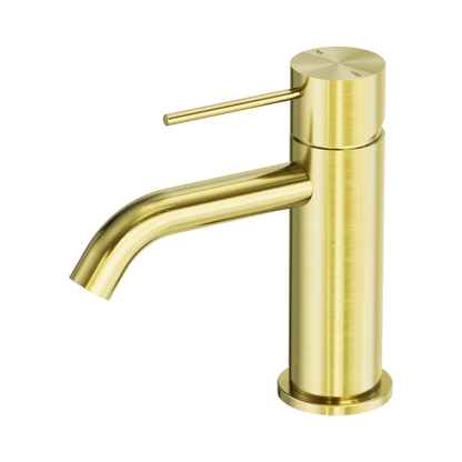 Mecca Basin Mixer Brushed Gold