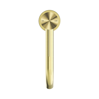 Mecca Mid Tall Basin Mixer Brushed Gold