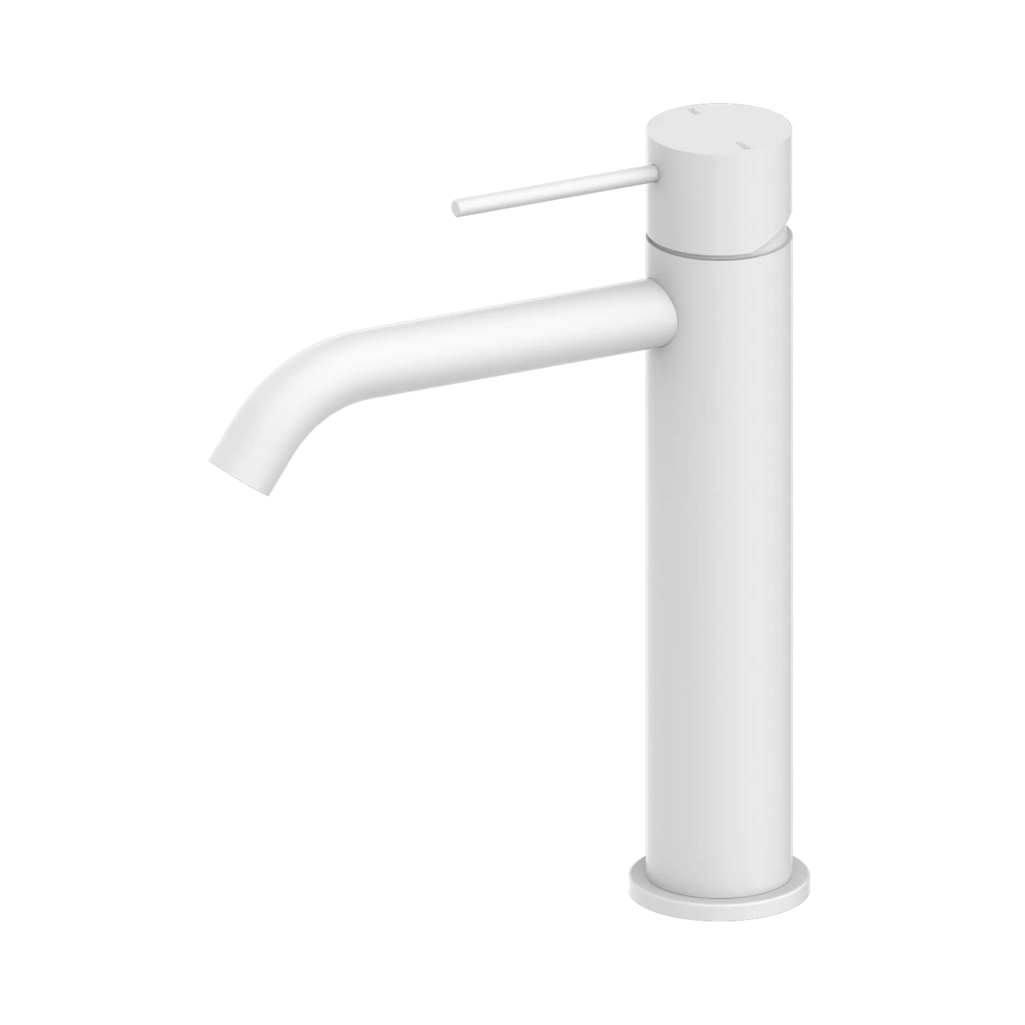Mecca Mid Tall Basin Mixer Matte White