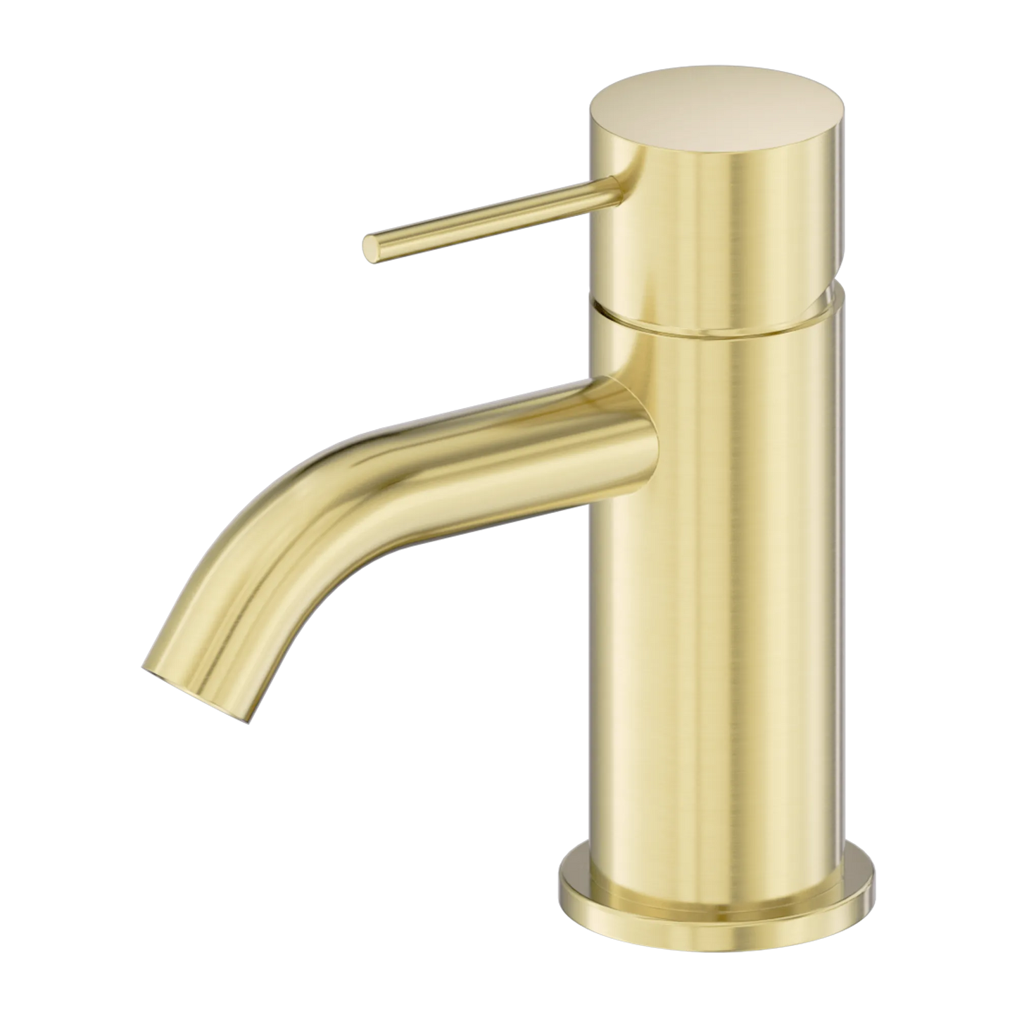 Mecca Mini Basin Mixer Brushed Gold