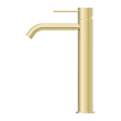 Nero Mecca Tall Basin Mixer Brushed Gold