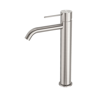 Mecca Tall Basin Mixer Brushed Nickel