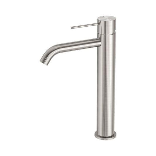 Mecca Tall Basin Mixer Brushed Nickel