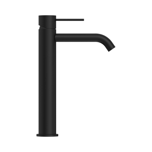 Mecca Tall Basin Mixer Matte Black