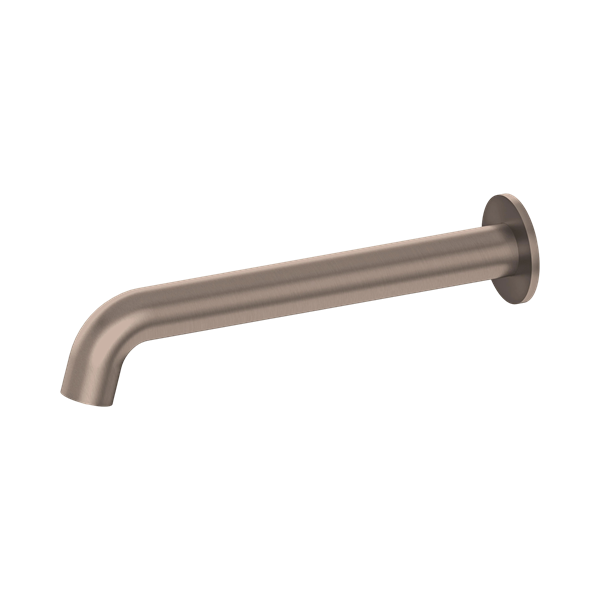 Mecca Basin/Bath Spout Only 215mm Brushed Bronze