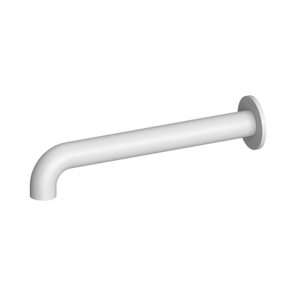 Mecca Basin/Bath Spout Only 250mm Matte White