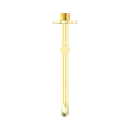 Mecca Wall Mounted Swivel Bath Spout Only 225mm Brushed Gold