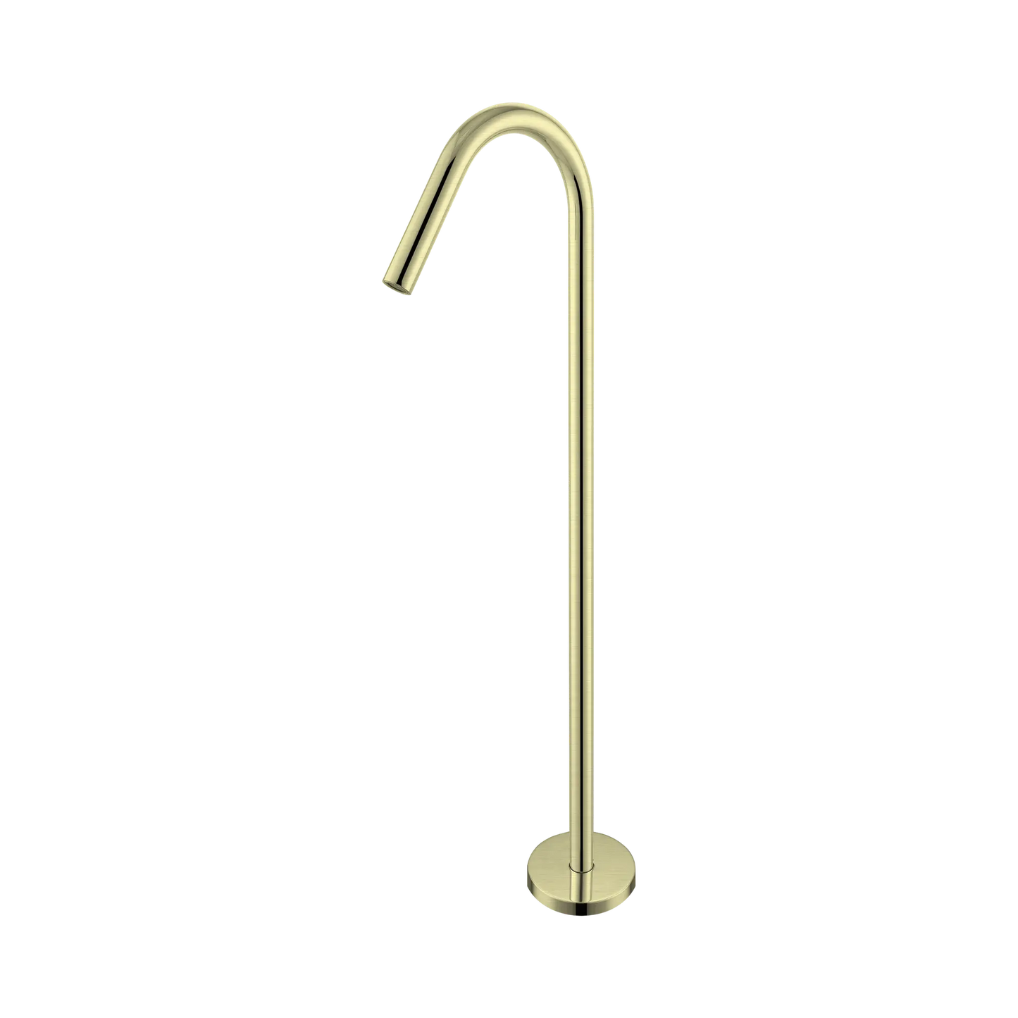 Mecca Freestanding Bath Spout Only Brushed Gold