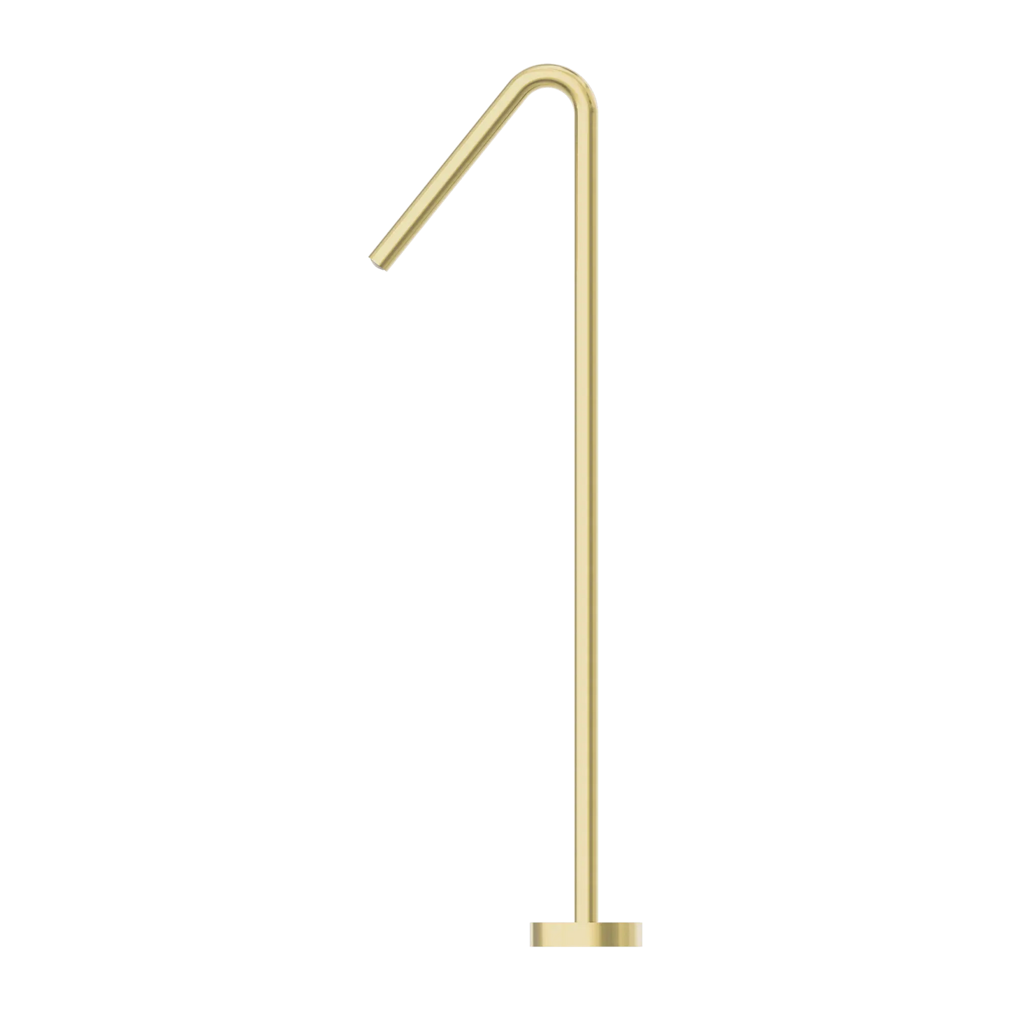 Mecca Freestanding Bath Spout Only Brushed Gold