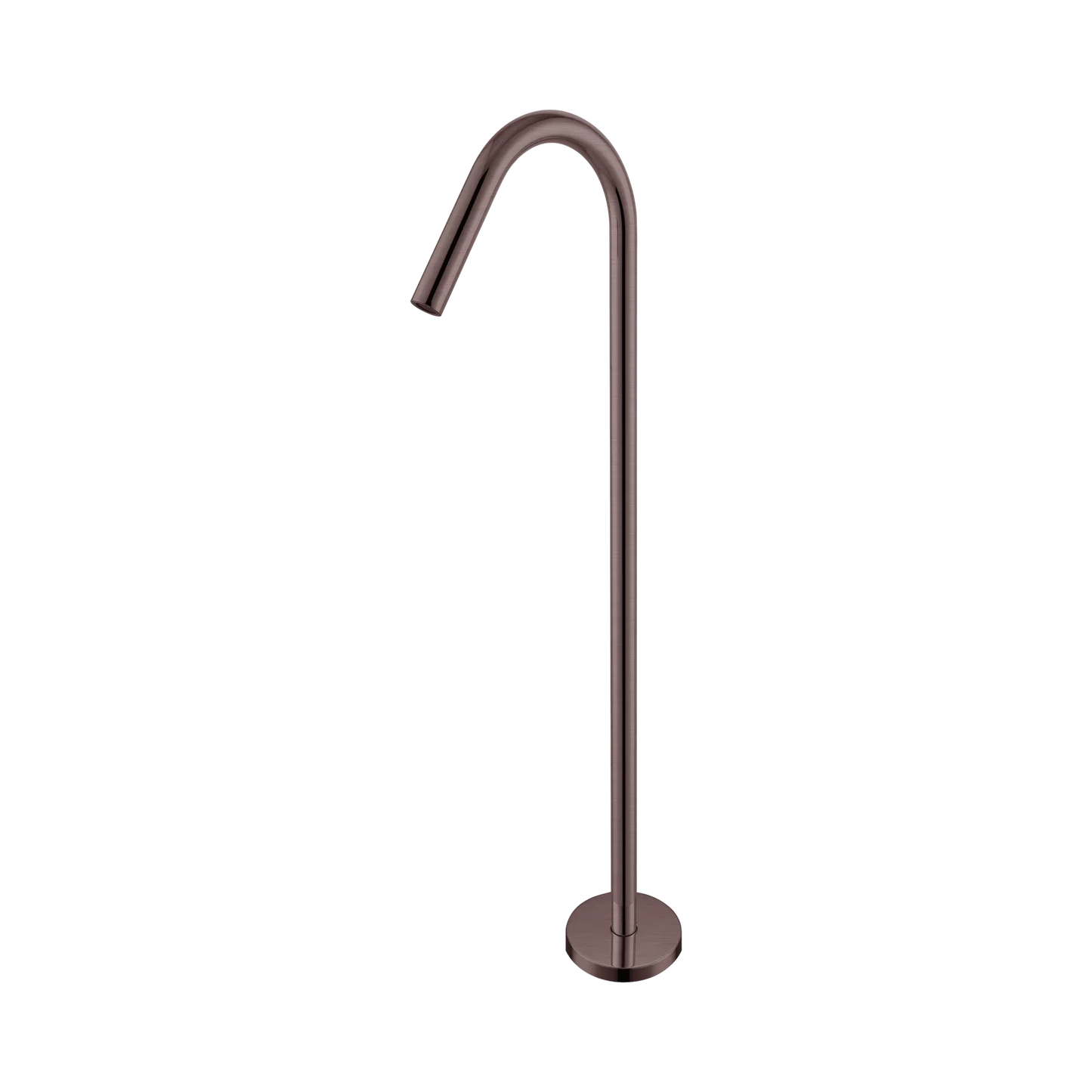 Mecca Freestanding Bath Spout Only Brushed Bronze