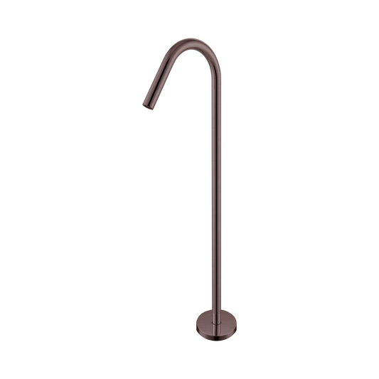 Mecca Freestanding Bath Spout Only Brushed Bronze