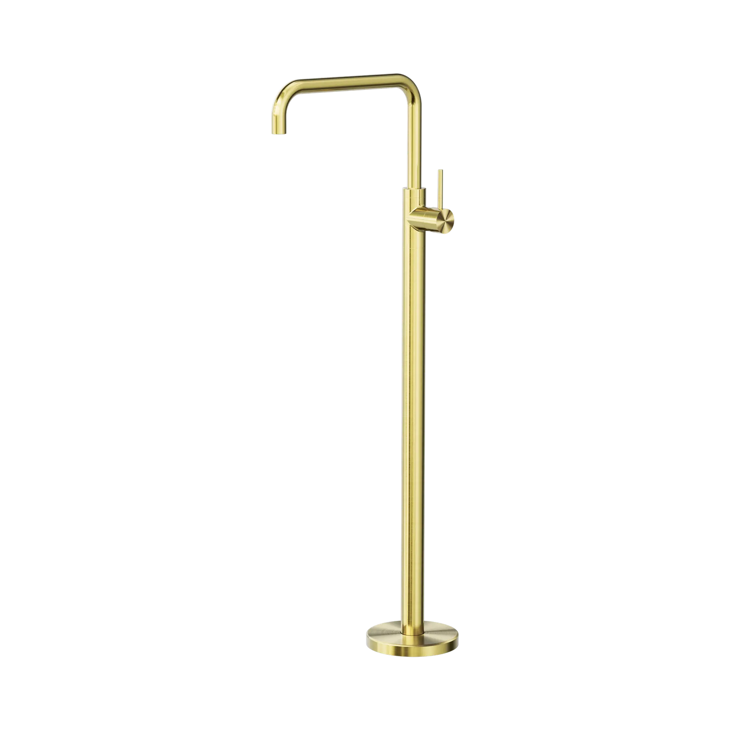 Mecca Freestanding Bath Mixer Square Shape Brushed Gold