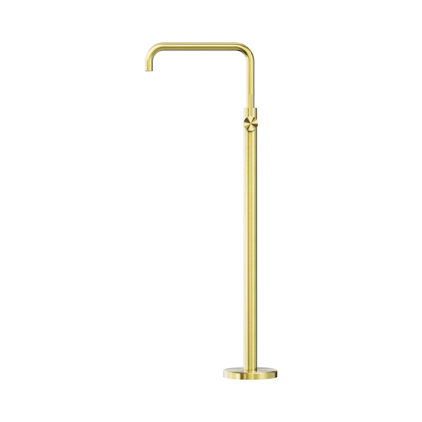 Mecca Freestanding Bath Mixer Square Shape Brushed Gold
