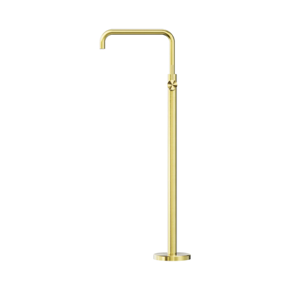 Mecca Freestanding Bath Mixer Square Shape Brushed Gold