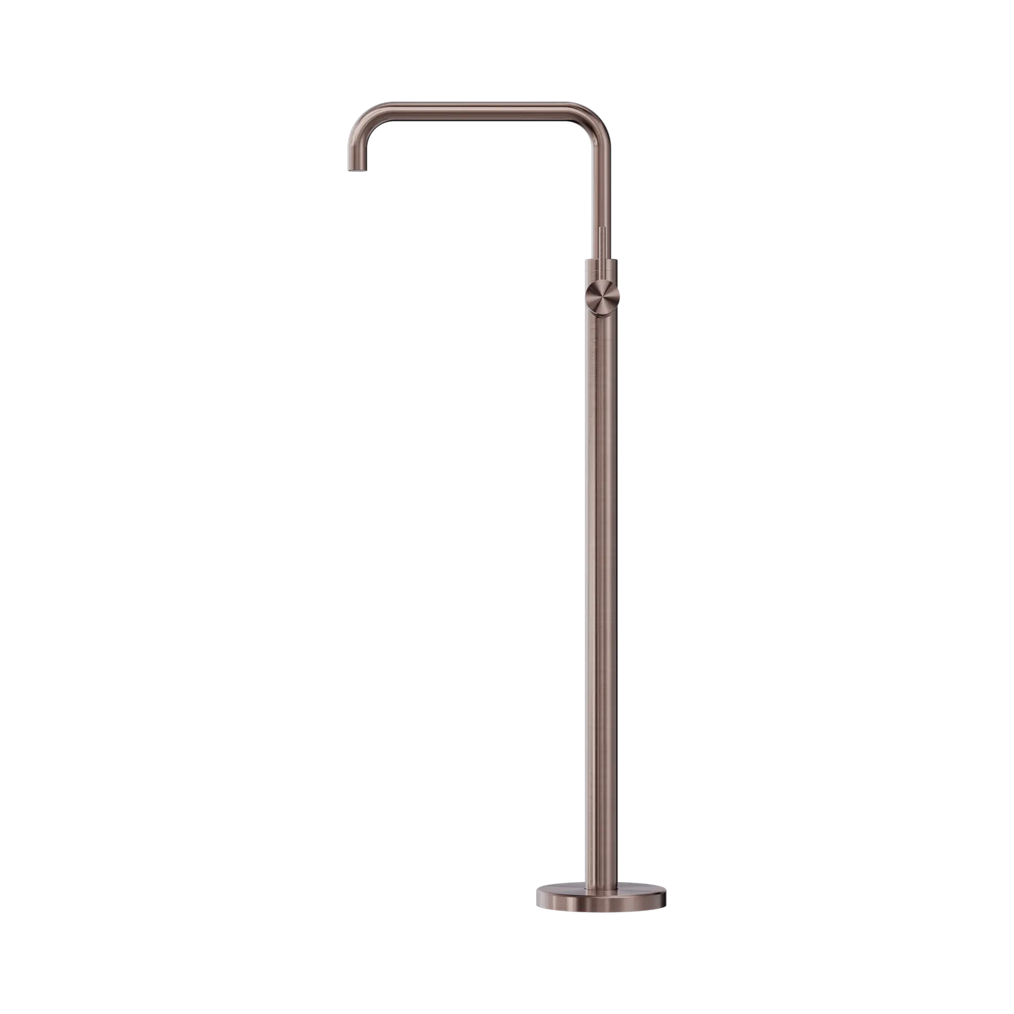 Mecca Freestanding Bath Mixer Square Shape Brushed Bronze