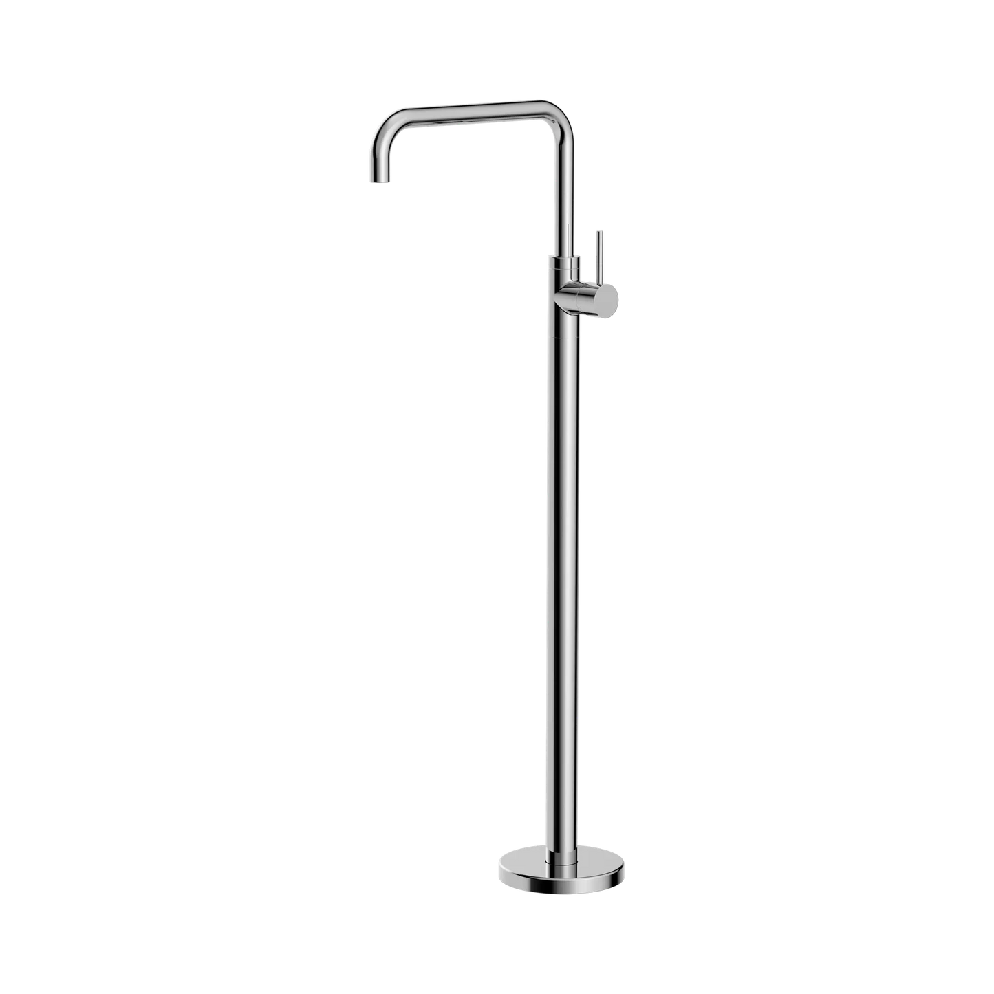 Mecca Freestanding Bath Mixer Square Shape Chrome