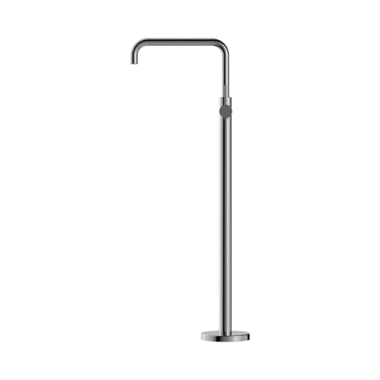 Mecca Freestanding Bath Mixer Square Shape Chrome