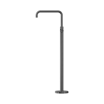 Mecca Freestanding Bath Mixer Square Shape Gun Metal