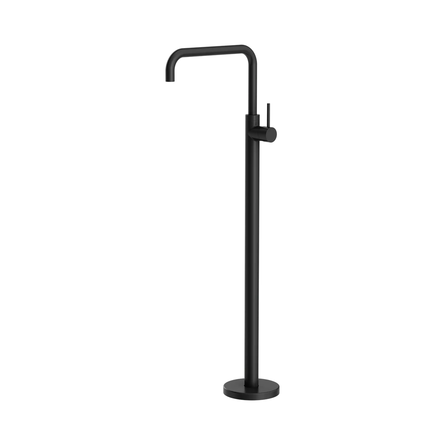Mecca Freestanding Bath Mixer Square Shape Matte Black