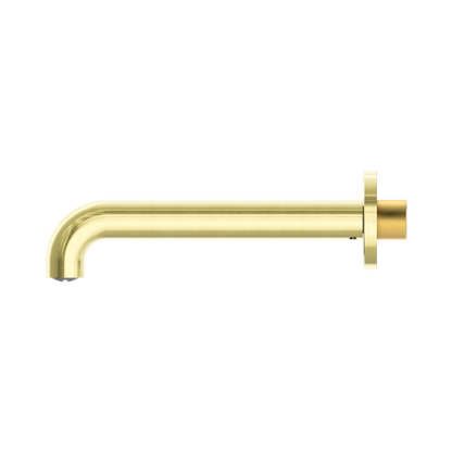 Mecca Basin/Bath Spout Only 185mm Brushed Gold