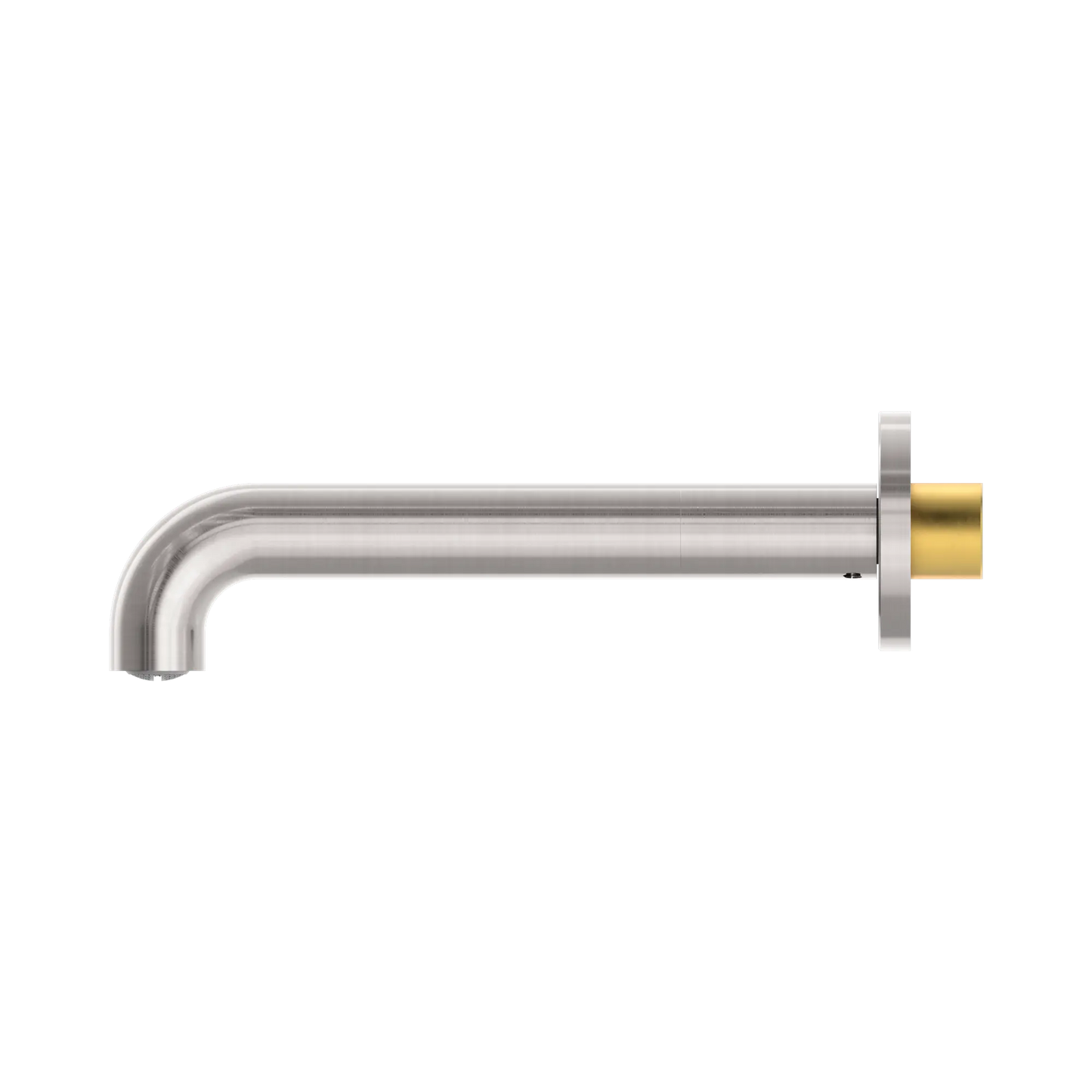 Mecca Basin/Bath Spout Only 185mm Brushed Nickel