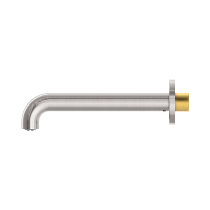 Mecca Basin/Bath Spout Only 185mm Brushed Nickel