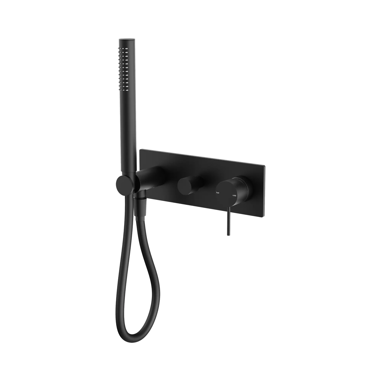 Mecca Shower Mixer With Diverter System Matte Black