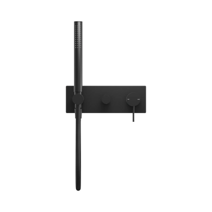 Mecca Shower Mixer With Diverter System Matte Black