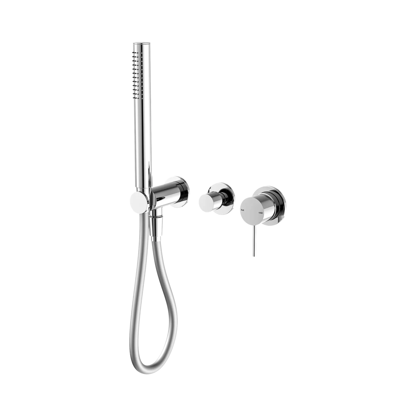 Mecca Shower Mixer With Diverter System Seperate Back Plate Chrome