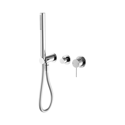 Mecca Shower Mixer With Diverter System Seperate Back Plate Chrome