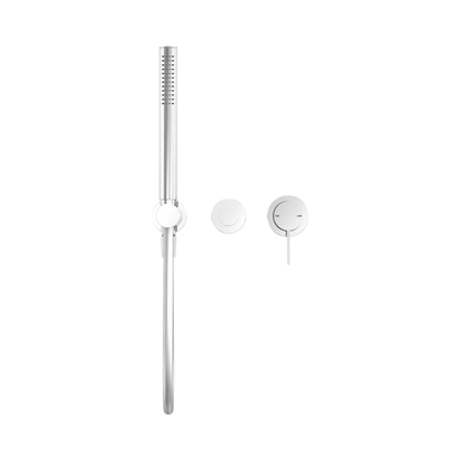 Mecca Shower Mixer With Diverter System Seperate Back Plate Chrome