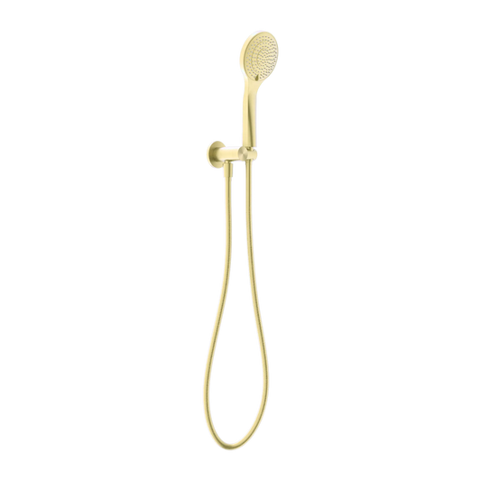 Mecca Shower On Bracket With Air Shower Brushed Gold