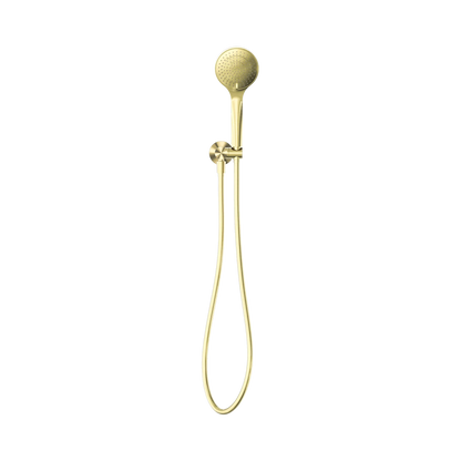 Mecca Shower On Bracket With Air Shower Brushed Gold