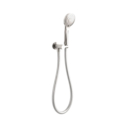 Mecca Shower On Bracket With Air Shower Brushed Nickel