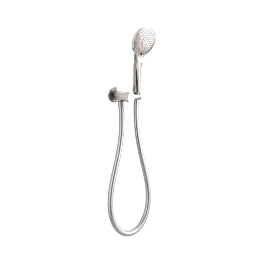 Mecca Shower On Bracket With Air Shower Brushed Nickel