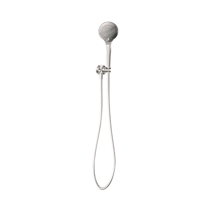 Mecca Shower On Bracket With Air Shower Brushed Nickel