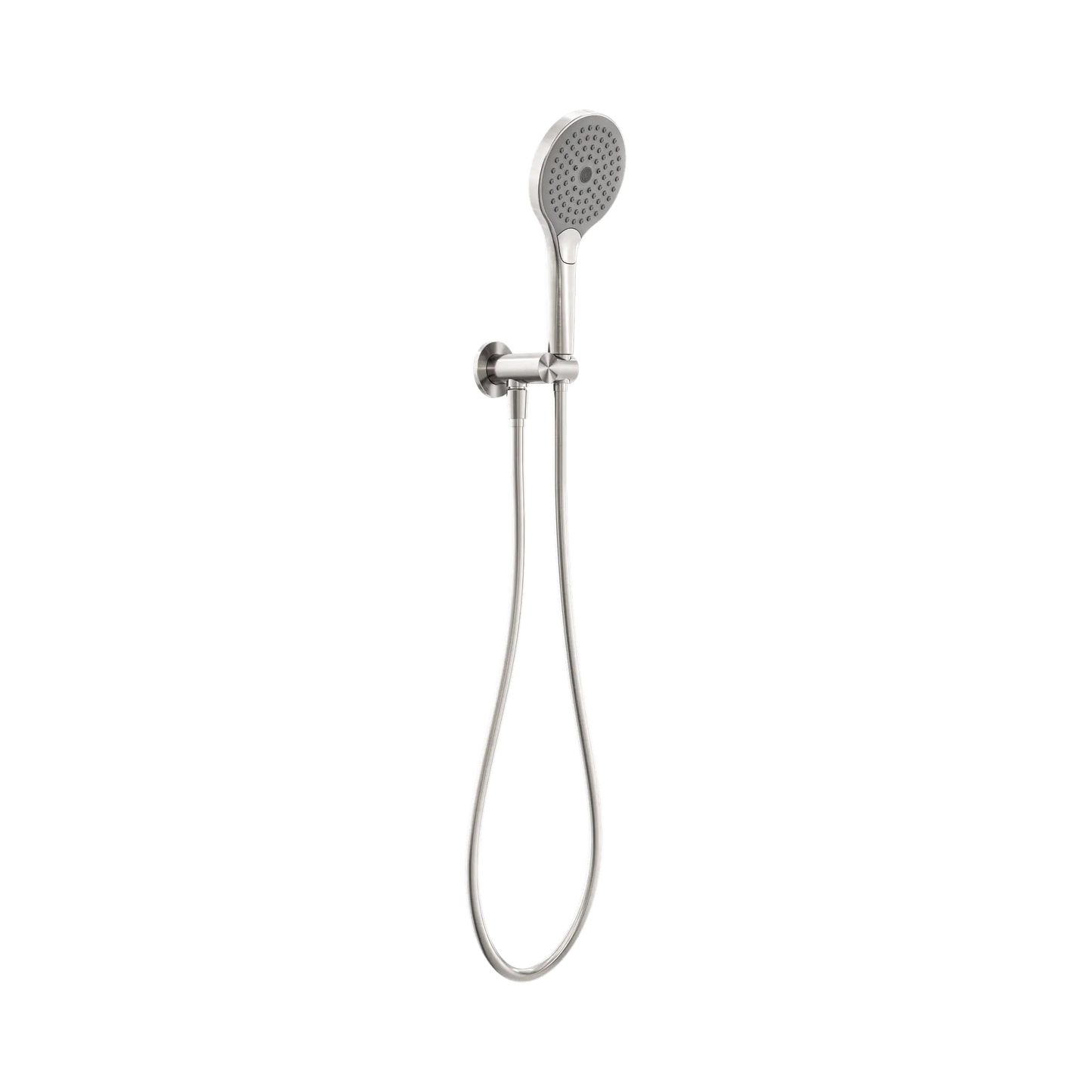 Mecca Shower On Bracket With Air Shower II Brushed Nickel