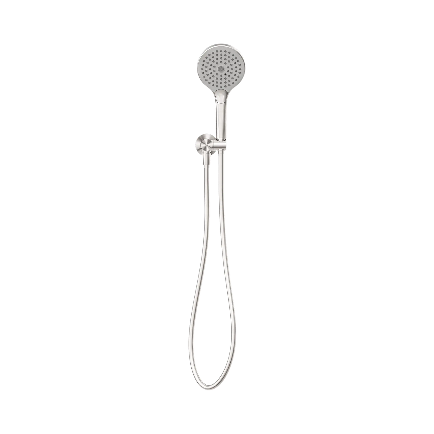 Mecca Shower On Bracket With Air Shower II Brushed Nickel