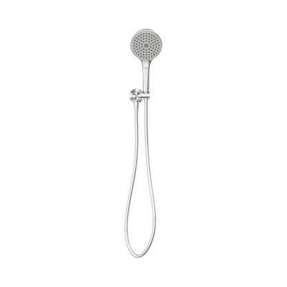 Mecca Shower On Bracket With Air Shower II Brushed Nickel