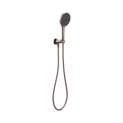 Mecca Shower On Bracket With Air Shower II Brushed Bronze