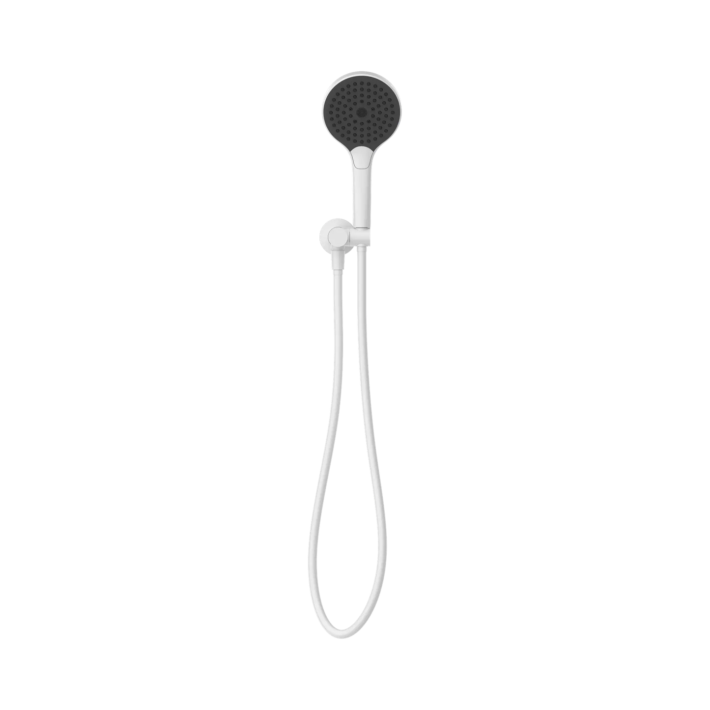 Mecca Shower On Bracket With Air Shower II Matte White