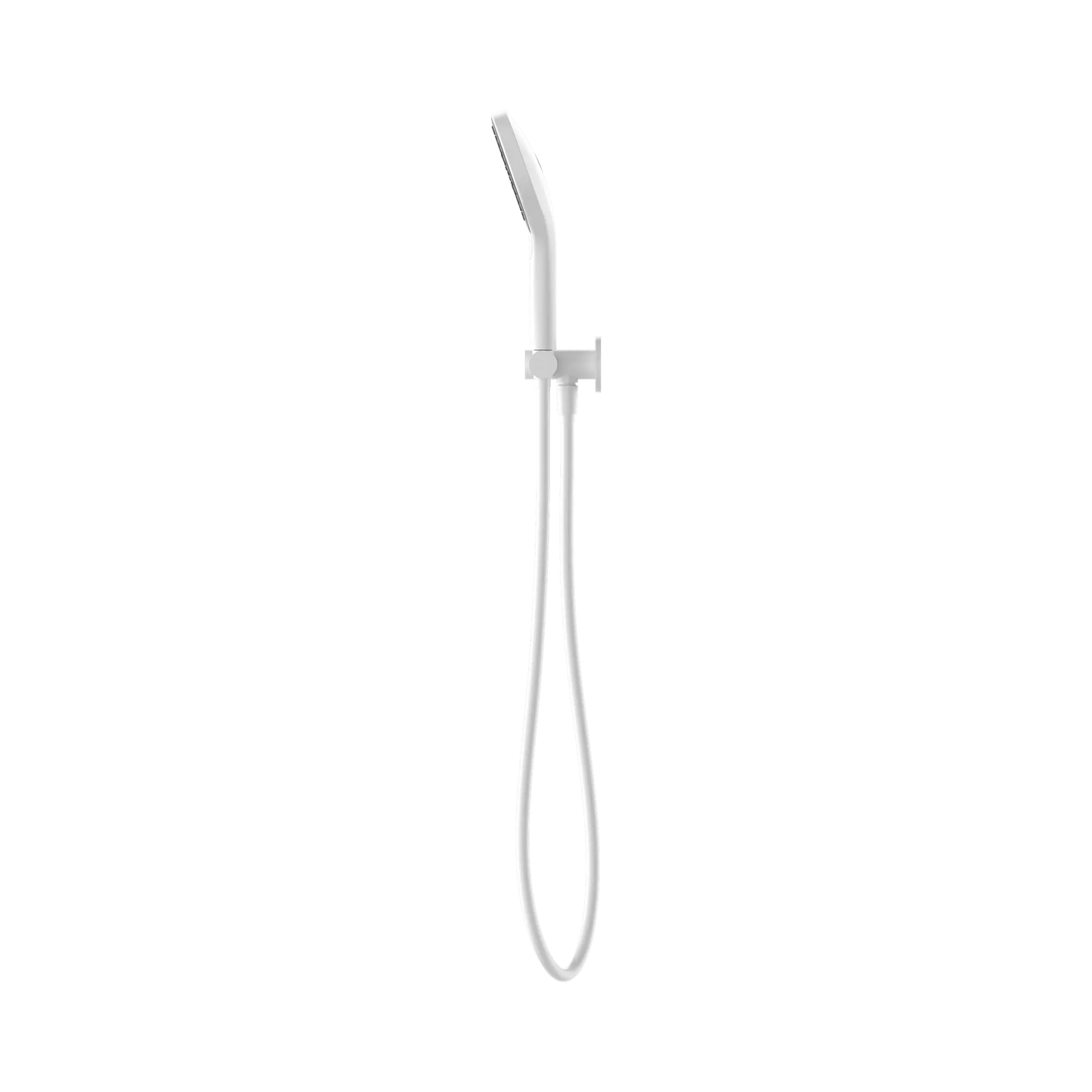 Mecca Shower On Bracket With Air Shower II Matte White