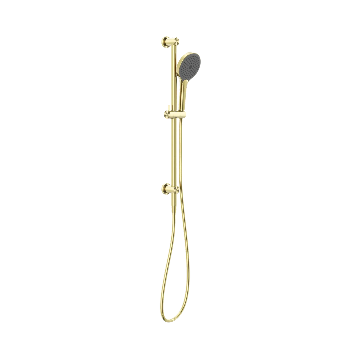 Mecca Shower Rail With Air Shower II Brushed Gold
