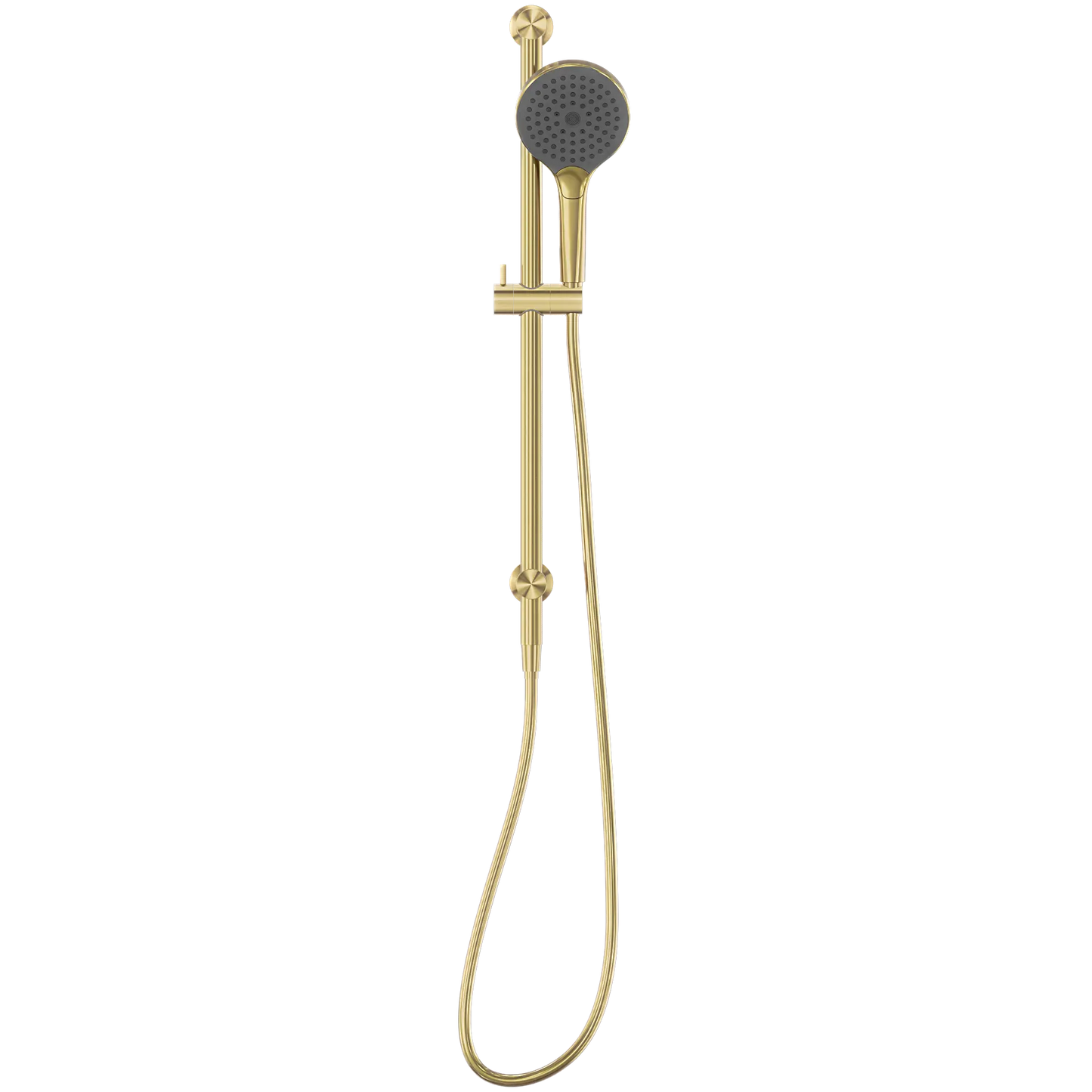 Mecca Shower Rail With Air Shower II Brushed Gold