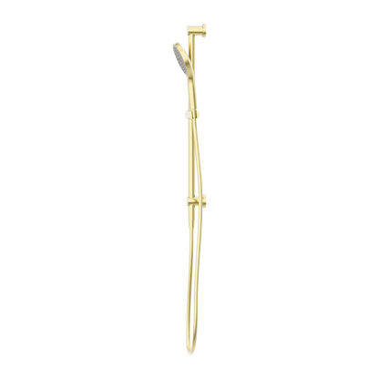 Mecca Shower Rail With Air Shower II Brushed Gold