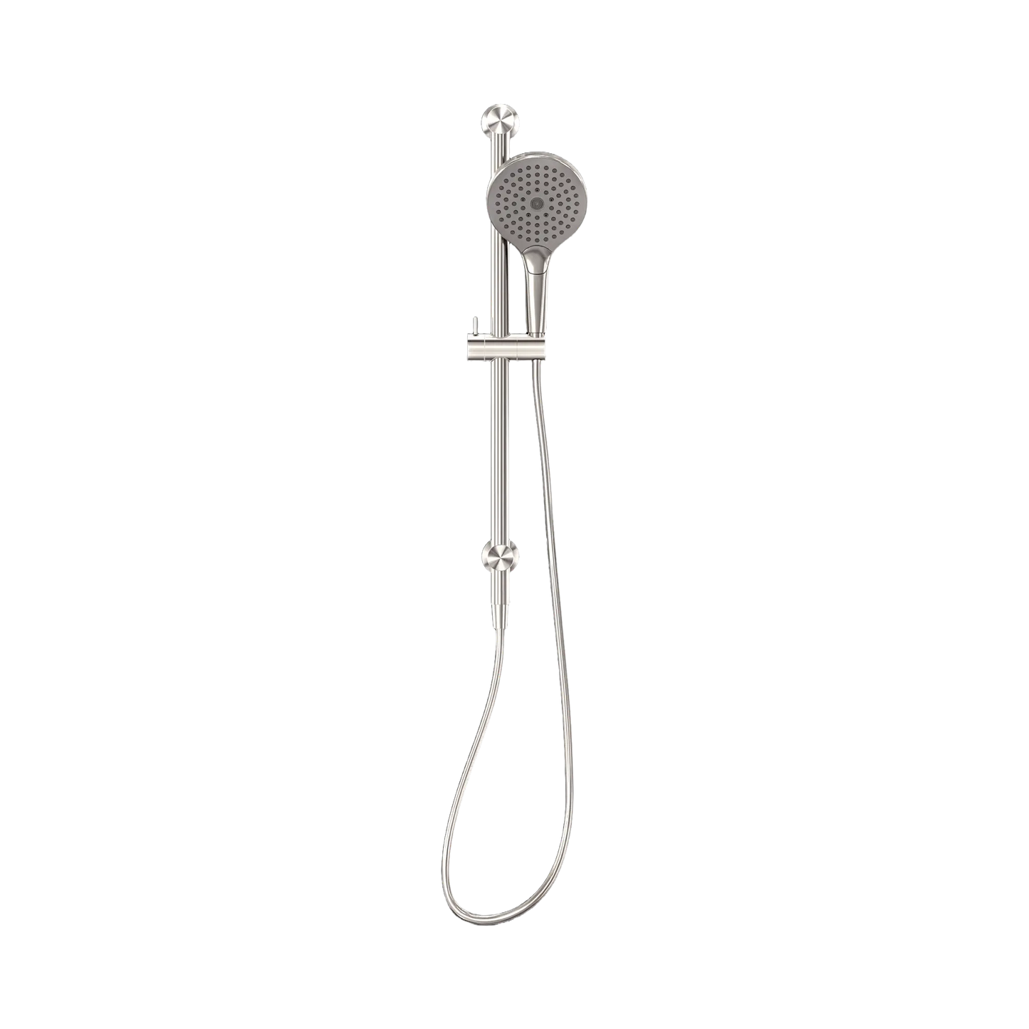 Mecca Shower Rail With Air Shower II Brushed Nickel