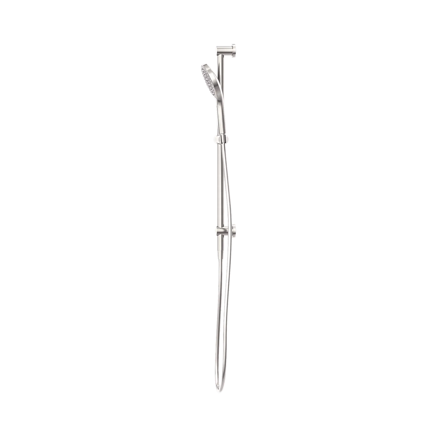 Mecca Shower Rail With Air Shower II Brushed Nickel